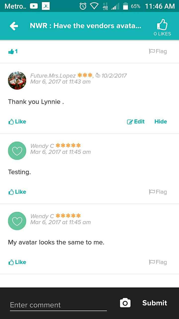 NWR : Have the vendors avatars been changed to the newbie double rings ?