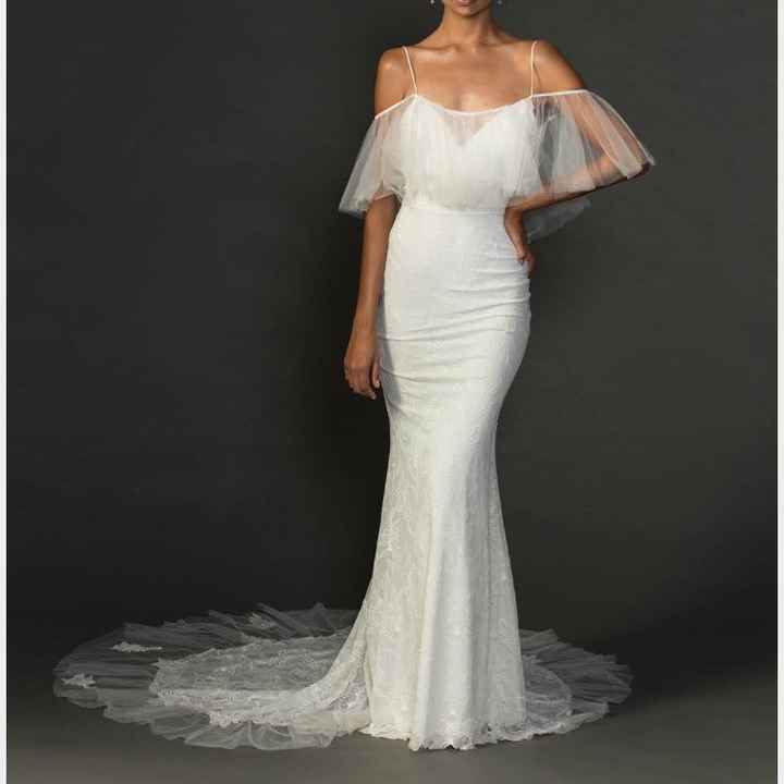 Ordering a wedding dress online