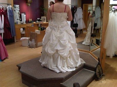 Second guessing wedding dress...pic