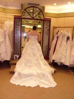 Second guessing wedding dress...pic
