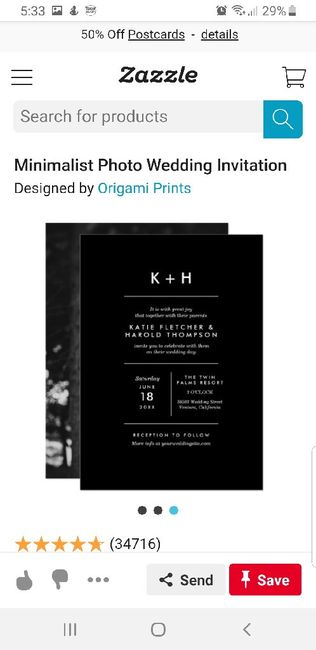 Invitations - Help Me Pick One! 3