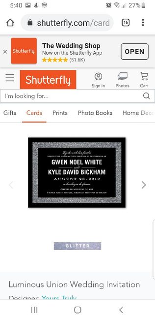 Invitations - Help Me Pick One! 4