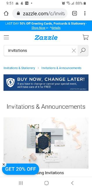 Zazzle Invitations 1