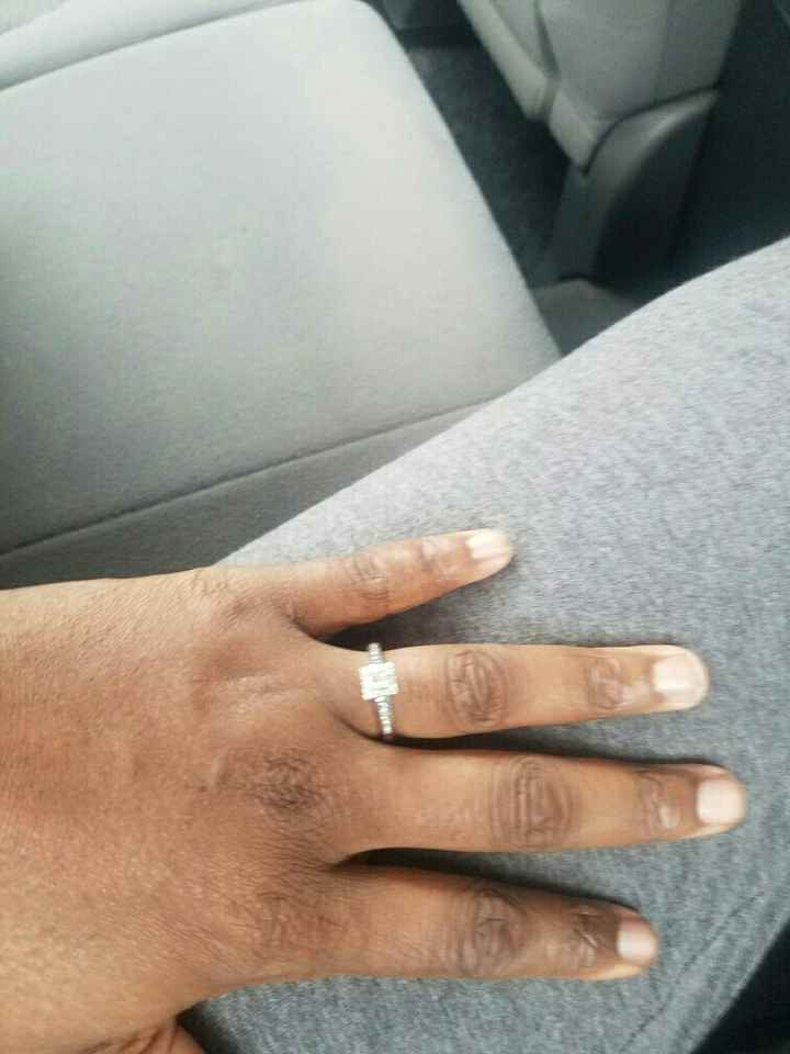 Let's see those rings! And for the Mrs lets see the bands with it ! I LOVE seeing everyone's bling:)