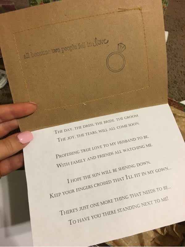 Asking my bridesmaids!!