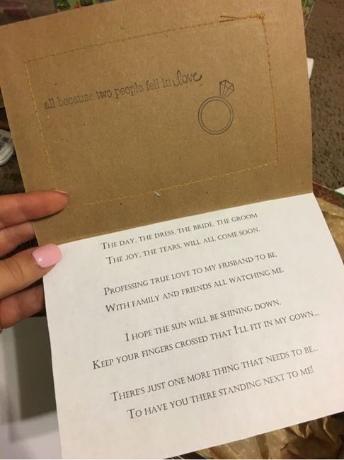 Asking my bridesmaids!!
