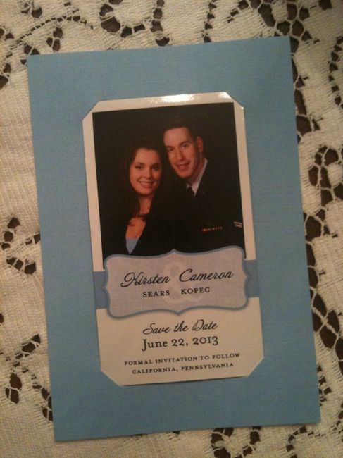Need opinions on save the date.