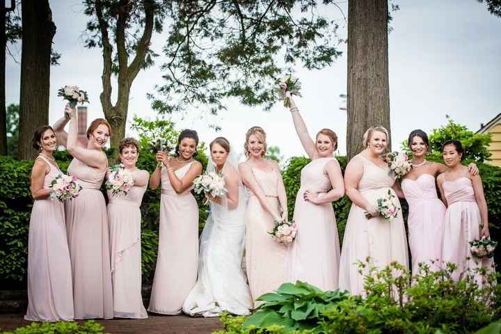  Bridesmaid Dresses Question: Letting Your People Pick Their Own - 1