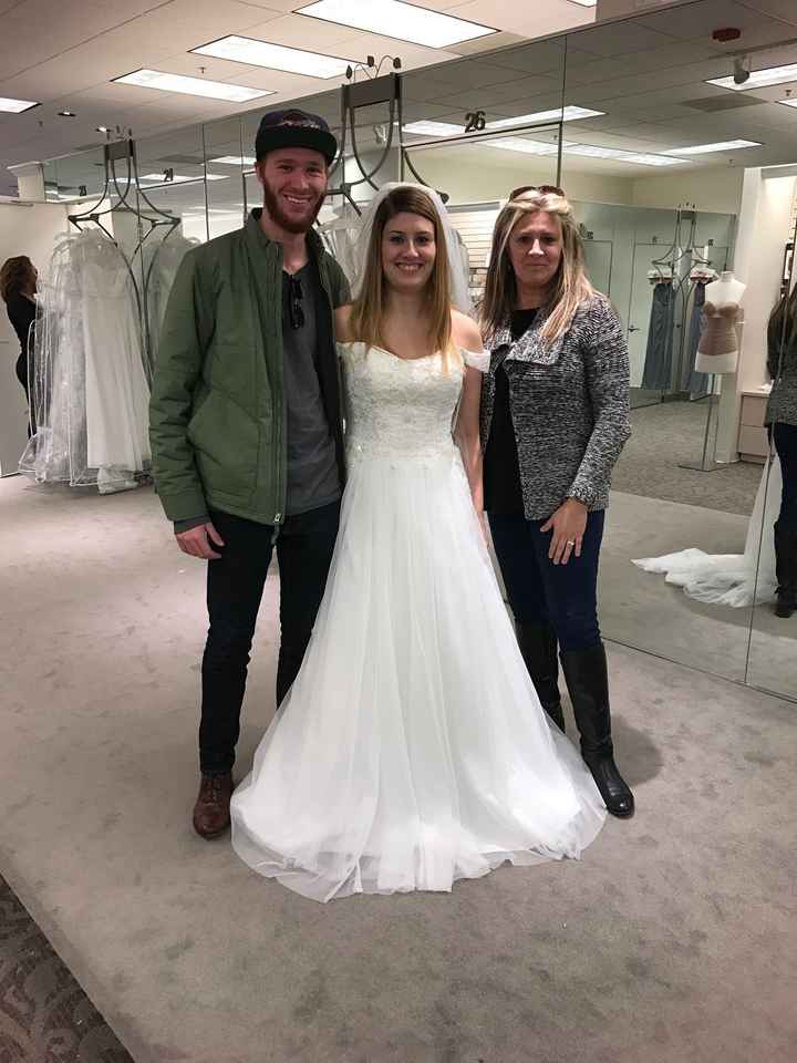 I said YES to the dress!!