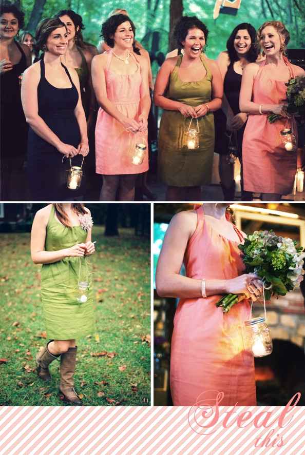 Alternative to bridesmaids bouquets - 1