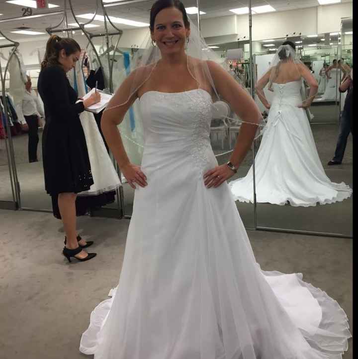 Let's see your "said no to the dress" pic!