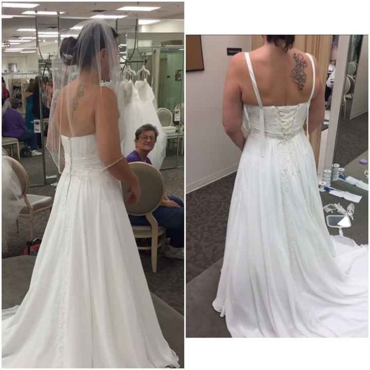 Corset back or no corset? Undecided need opinions please!