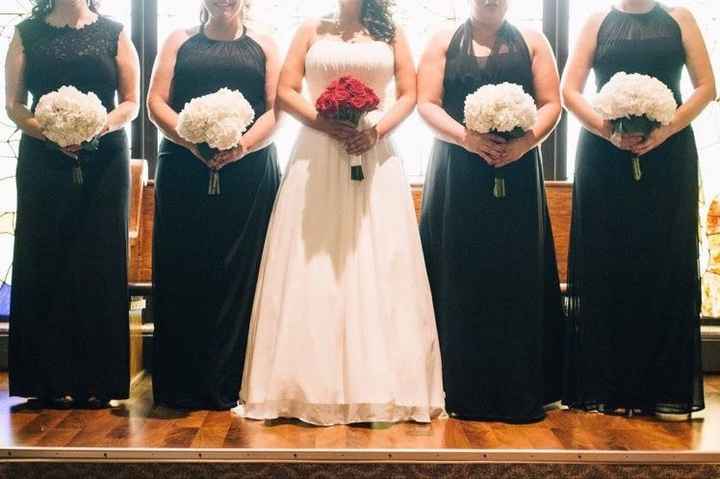 Brides maid dresses!