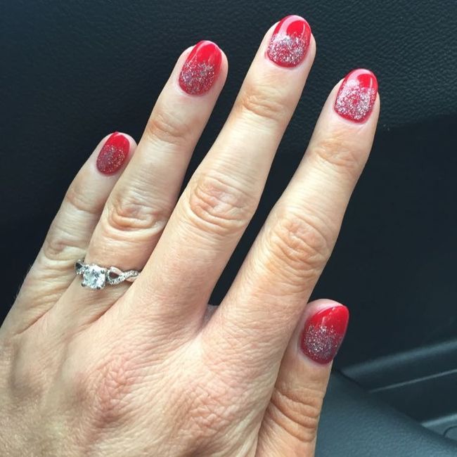 Let's see those wedding nails?