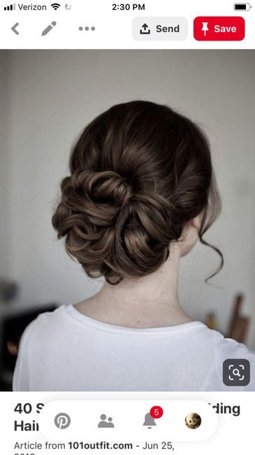 Need your votes - updo or hair down? 4