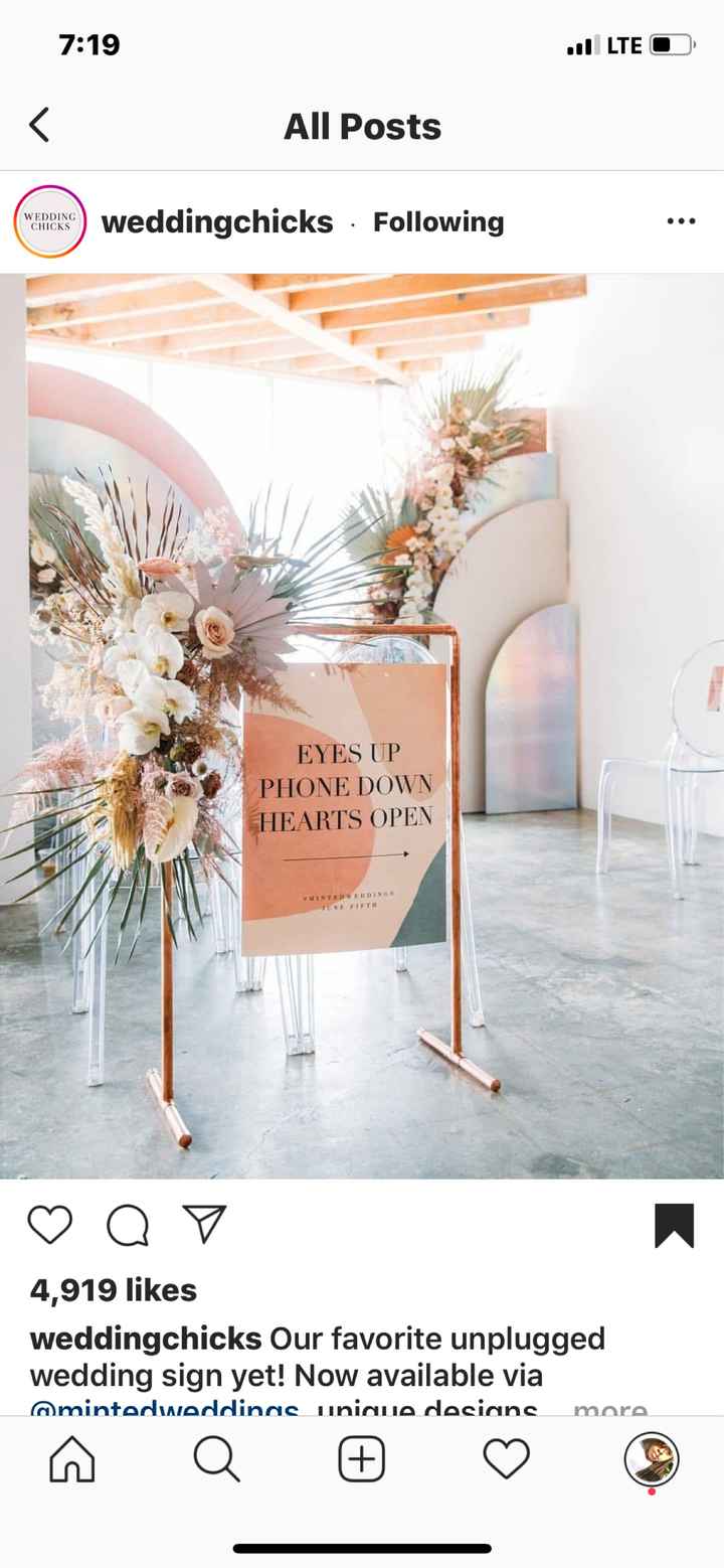 No "amateur" photos at ceremony.. - 1