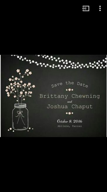 Our invitations are here :)