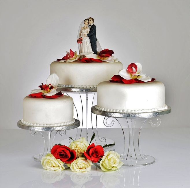 Cheap wedding cake idea 2