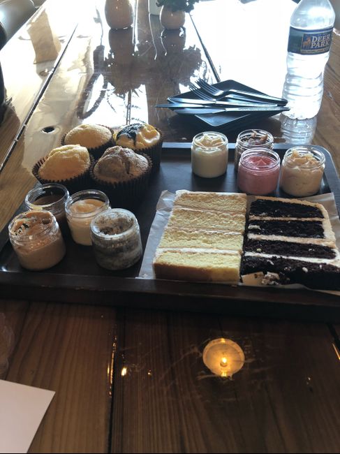 Cake tasting