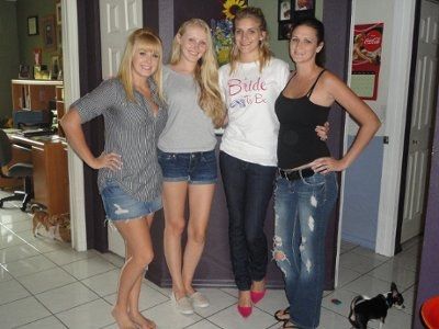 Dress shopping with my girls!