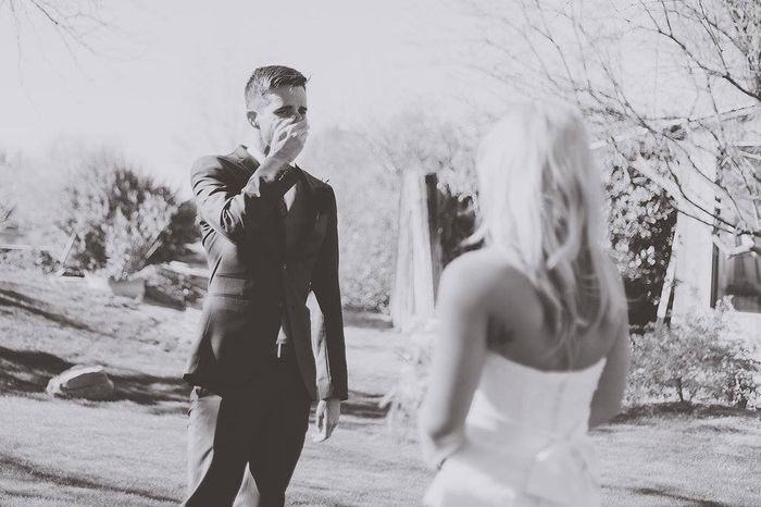 Married ladies, show us your favorite photo from the wedding!