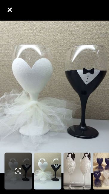 Bride and groom glasses 1