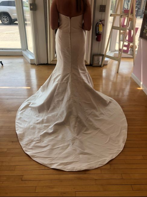 Dress regret one month before wedding! New dress below! 😍 - 3