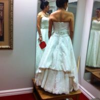 Wedding dress train or Not?