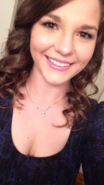 Final hair and makeup trial before the wedding!!