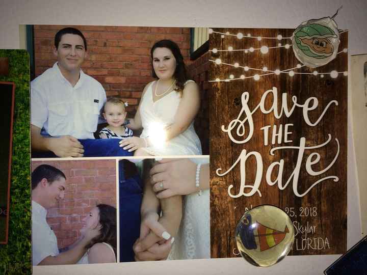Save the date invites - 1