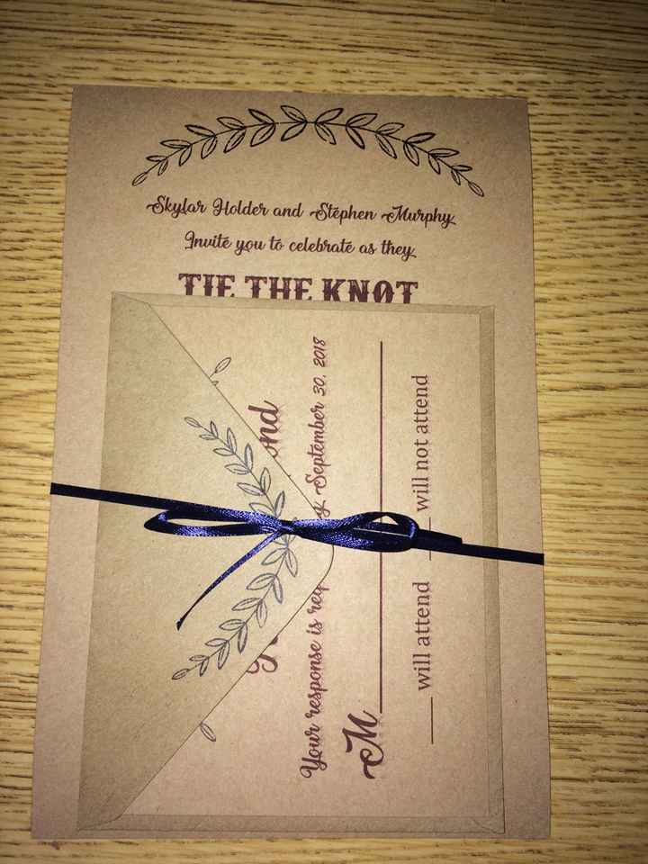 Invitations are in the mail! - 2