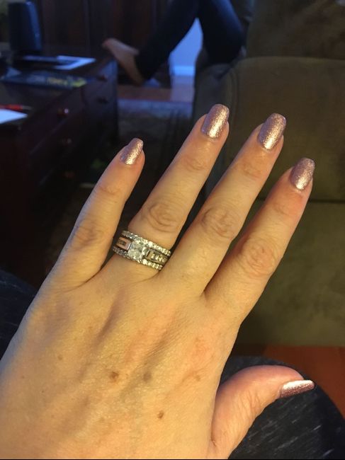 Complementary verses matching wedding band - 1