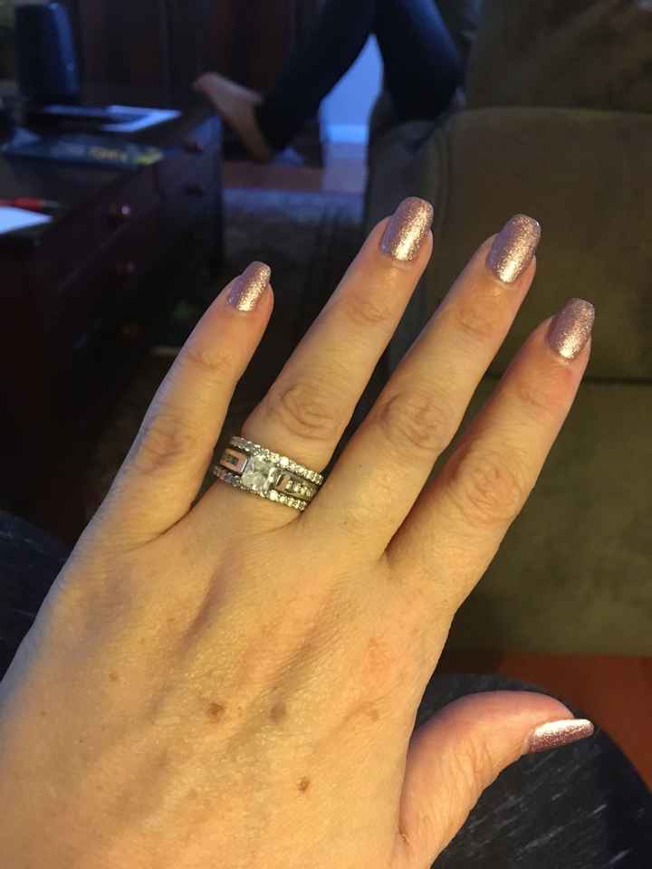 Complementary verses matching wedding band - 1