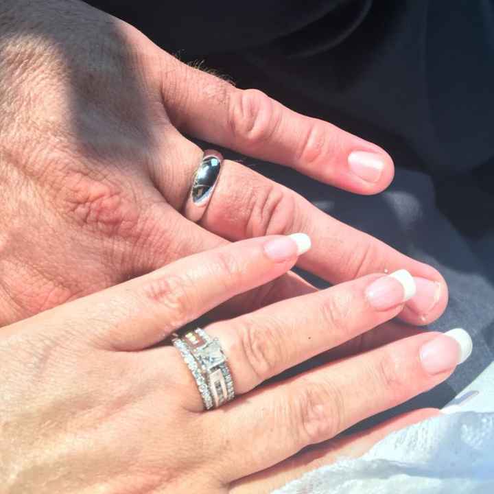 Finally got a wedding band! Show me yours :) - 1