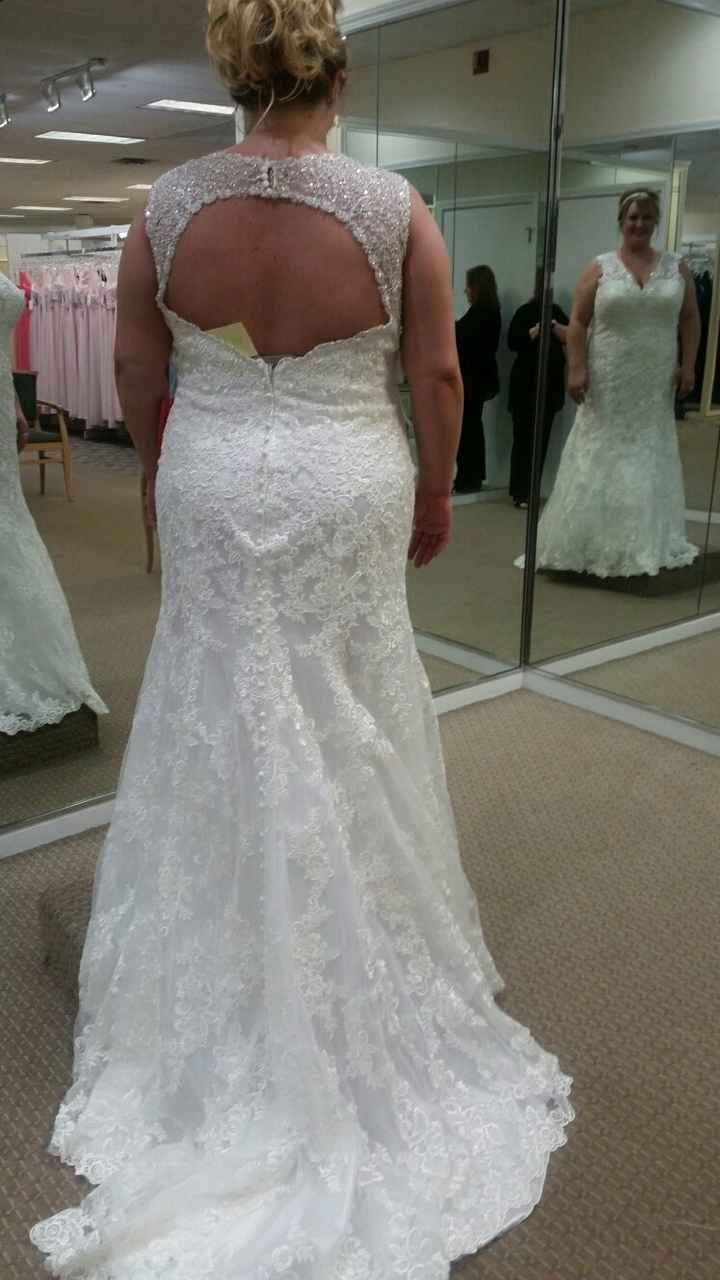 My dress is in...now I want to see yours!