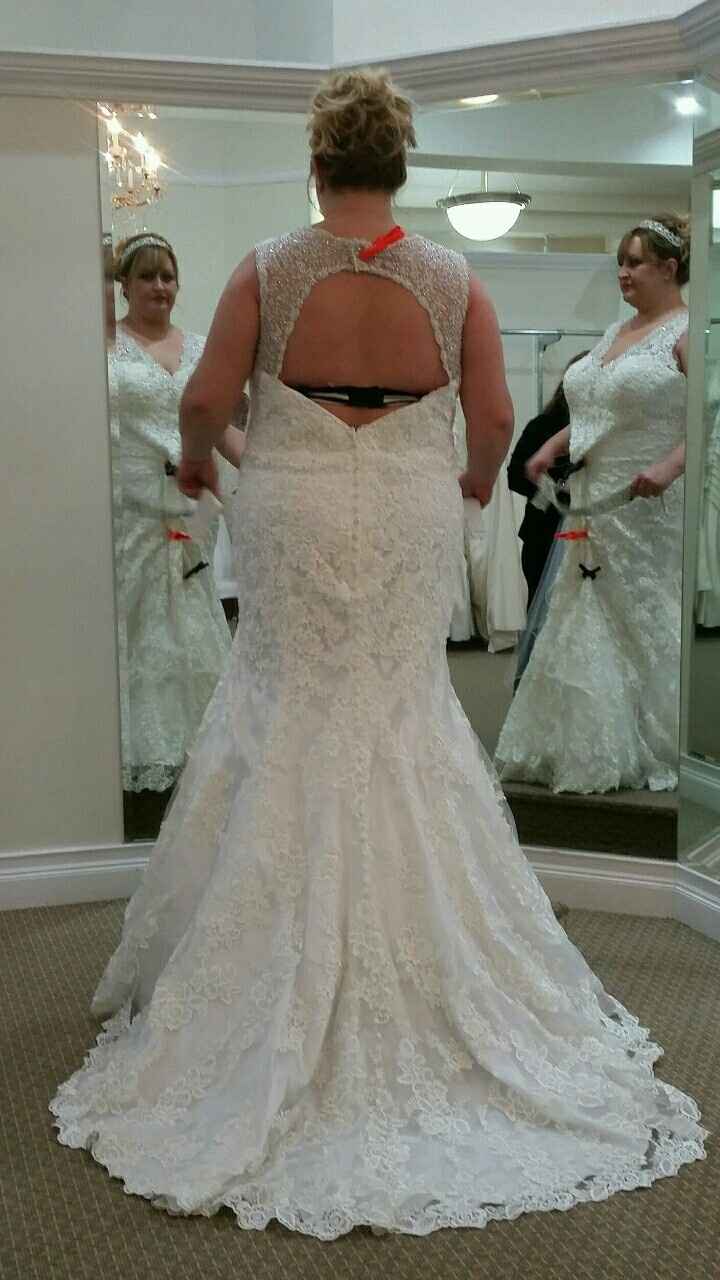 Real people in Allure bridal
