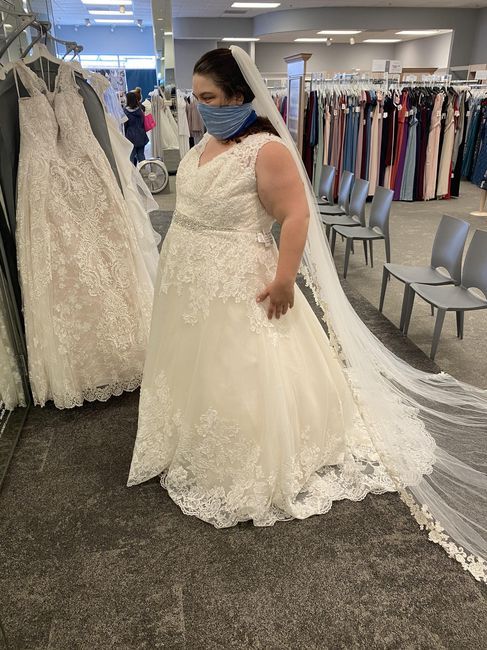 Your dress - was it what you thought you’d pick or something different? 5