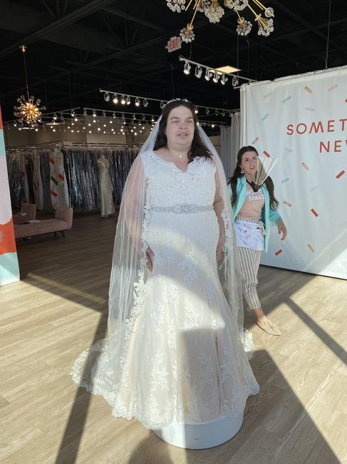Your dress - was it what you thought you’d pick or something different? 6