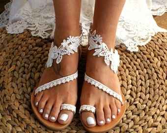 Flat Bridal Sandals! - 2