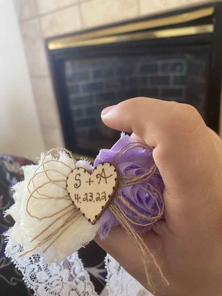 Received my garter 1