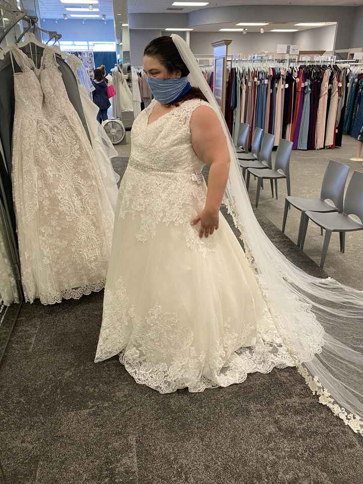 David s bridal dress adding sleeves Weddings Wedding Attire Wedding Forums WeddingWire