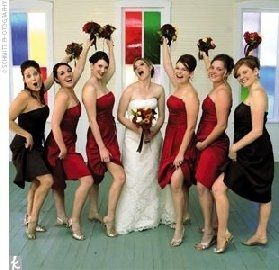 Need Help with color of BM dresses!