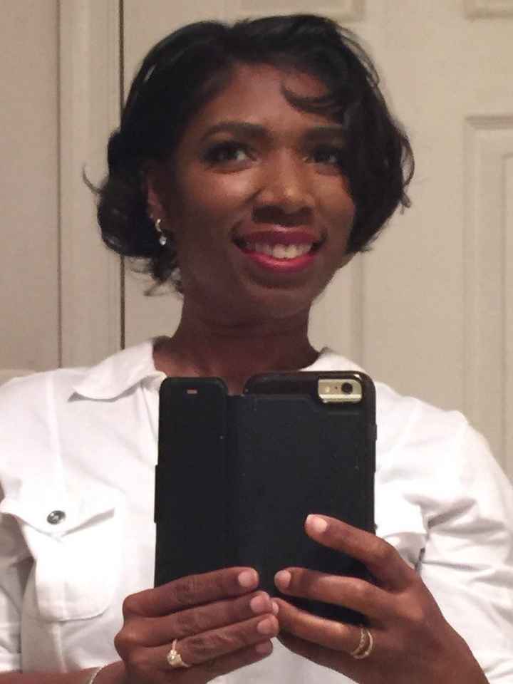 My Makeup Trial Pics.  I was Scared to Death but...