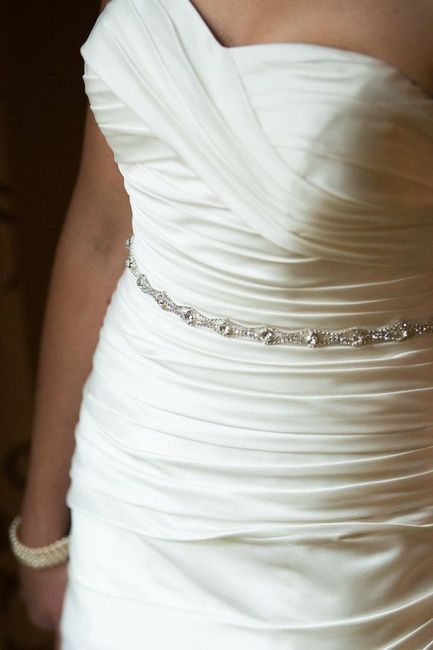 Ladies Should I Wear a Crystal Belt with This Dress?