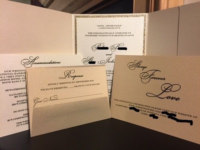 I'll show you mine if you show me yours...invitations, I mean.