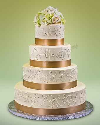 How many tiers in your wedding cake? - 1