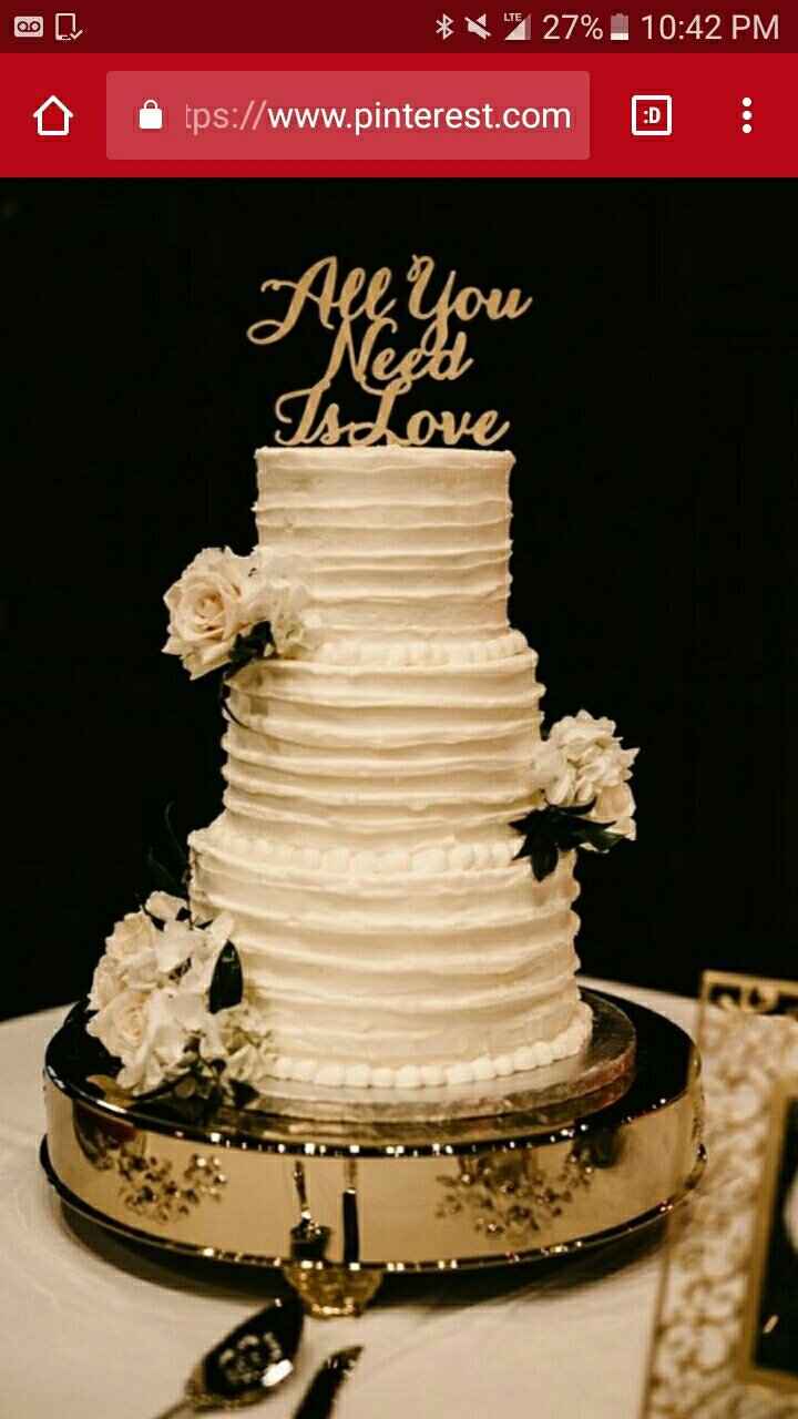 Wedding Cake Topper - 1
