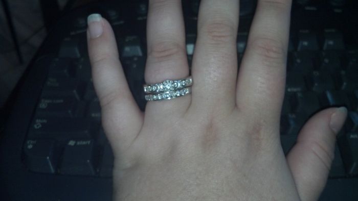 Yay- my band came in! Now show of your bling!