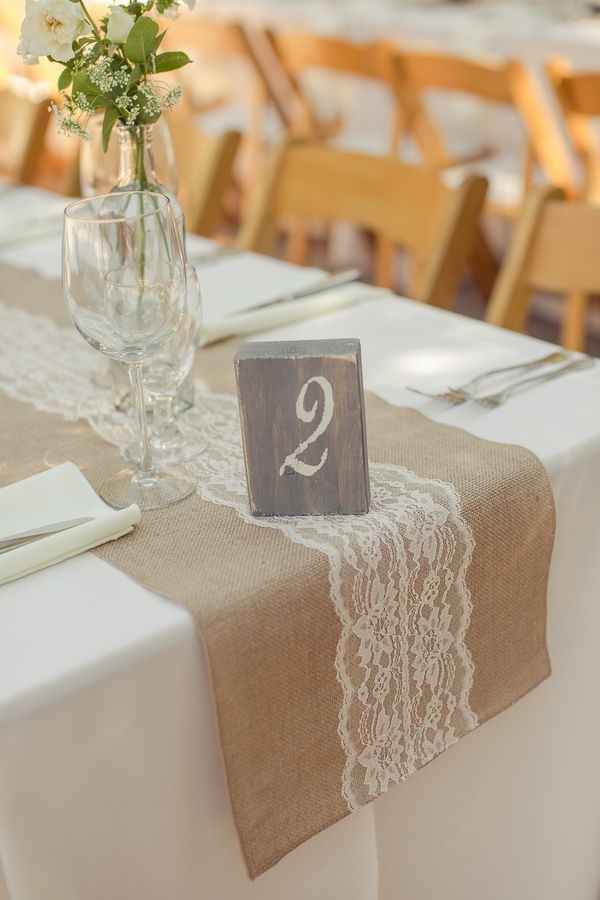 ISO burlap lace table runners
