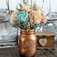 Teal and Copper Wedding Color Ideas